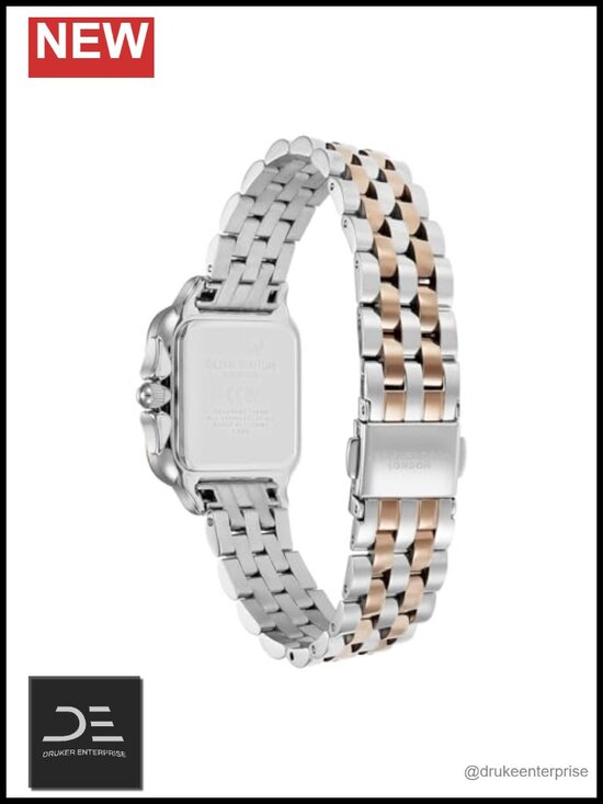 Olivia Burton Grosvenor 28mm Stainless Steel Quartz Watch - Crystal Dial